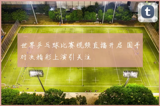 世界乒乓球比赛视频直播开启 国手对决精彩上演引关注
