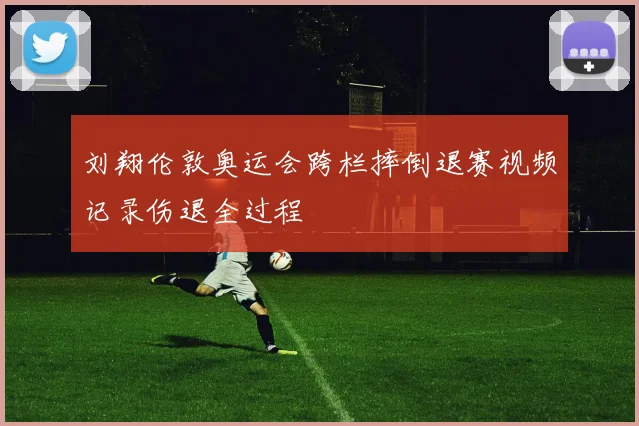 刘翔伦敦奥运会跨栏摔倒退赛视频记录伤退全过程
